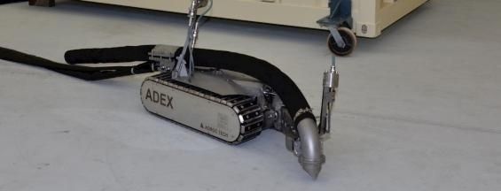 koks tweedehands no-man-entry esot-system tank cleaning robot